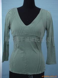 針織服裝加工 專注于T恤衫與真絲針織服裝的來(lái)料生產(chǎn)